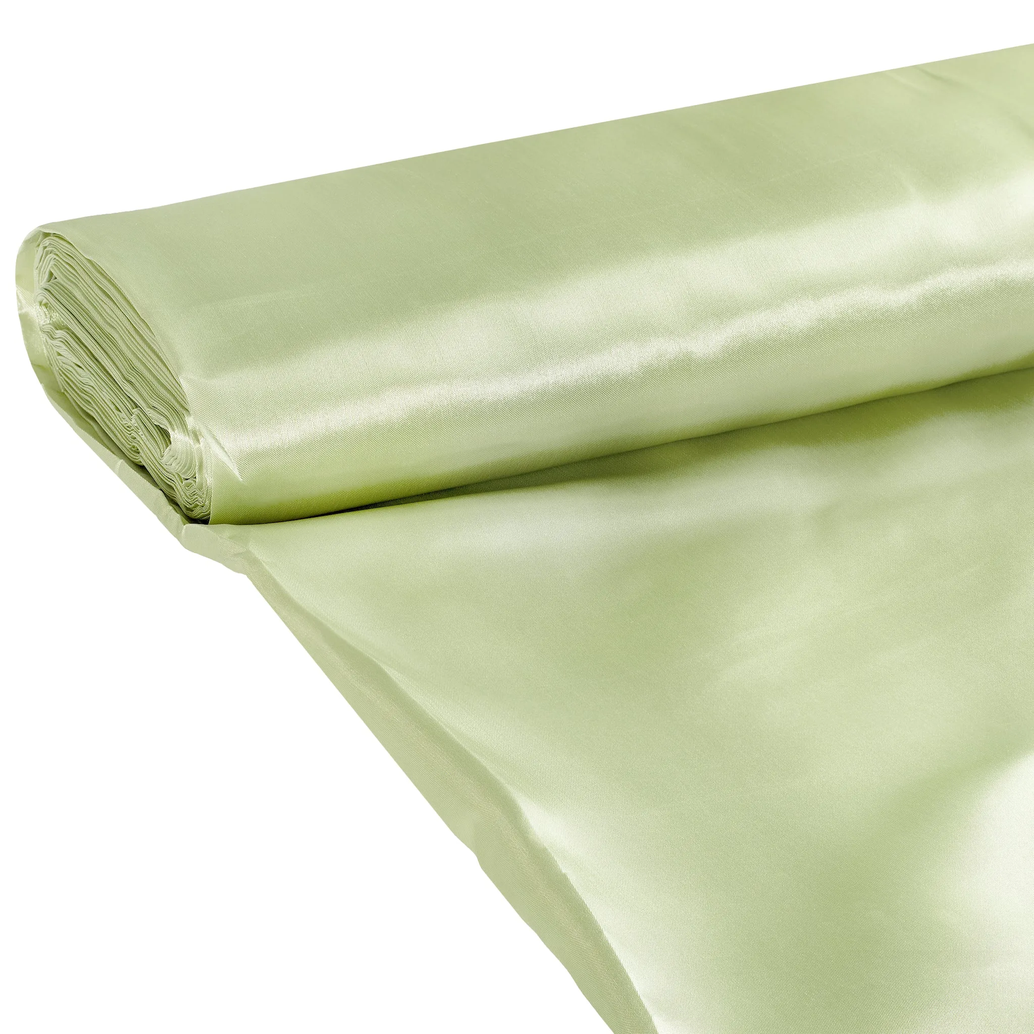 40 yds Satin Fabric Roll - Sage Green