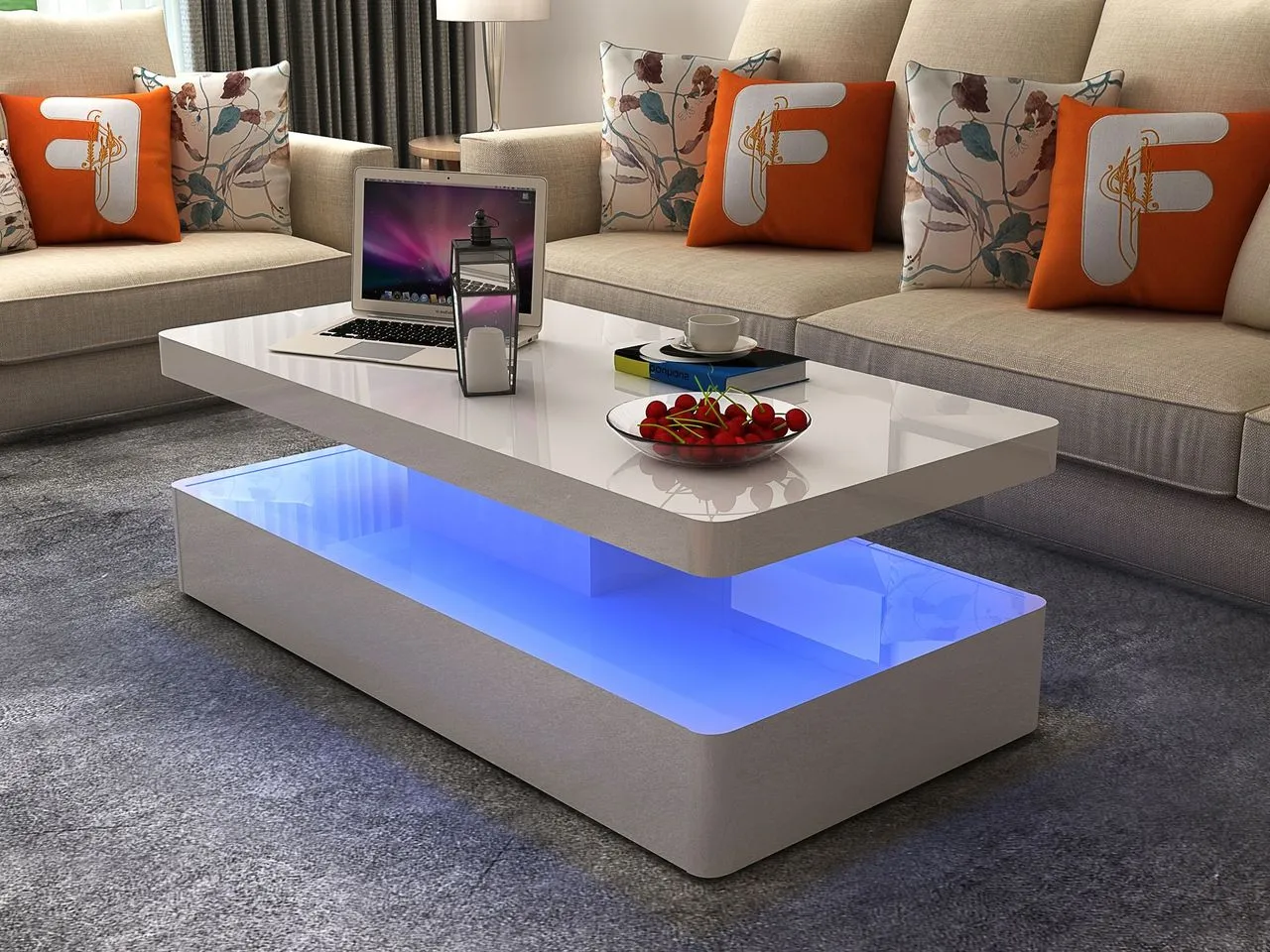 Aurora Coffee Table - Sleek Centerpiece Design