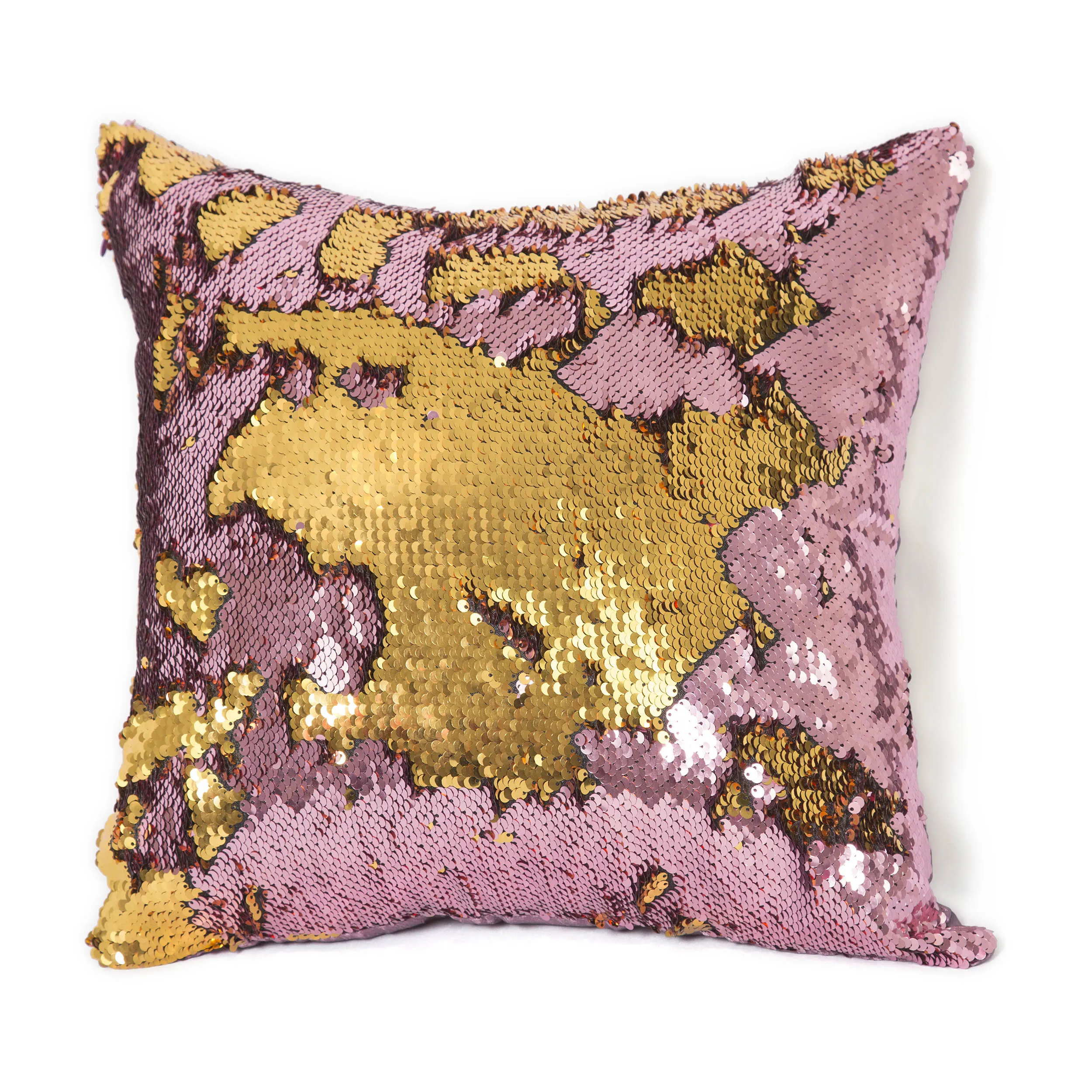 Bally Decorative Mermaid Reversible Sequin Decorative Accent Throw Pillow