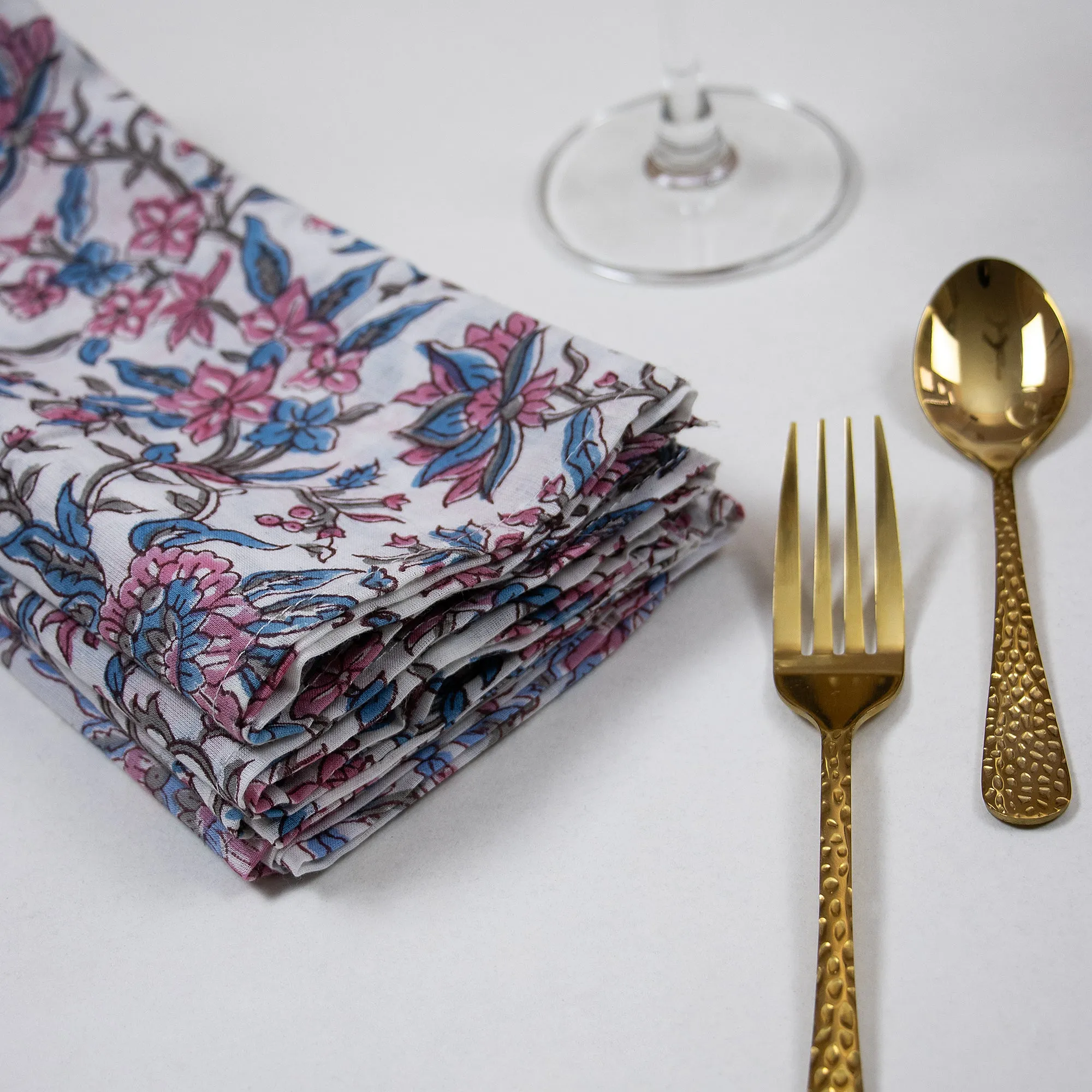 Beautiful Cotton Eco-Friendly Reusable Cloth Napkins