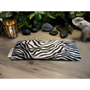 Black and White Zebra Aromatherapy Eye Mask