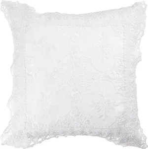 Braided Decorative Lace Cutwork Decorative Throw Pillow Covers