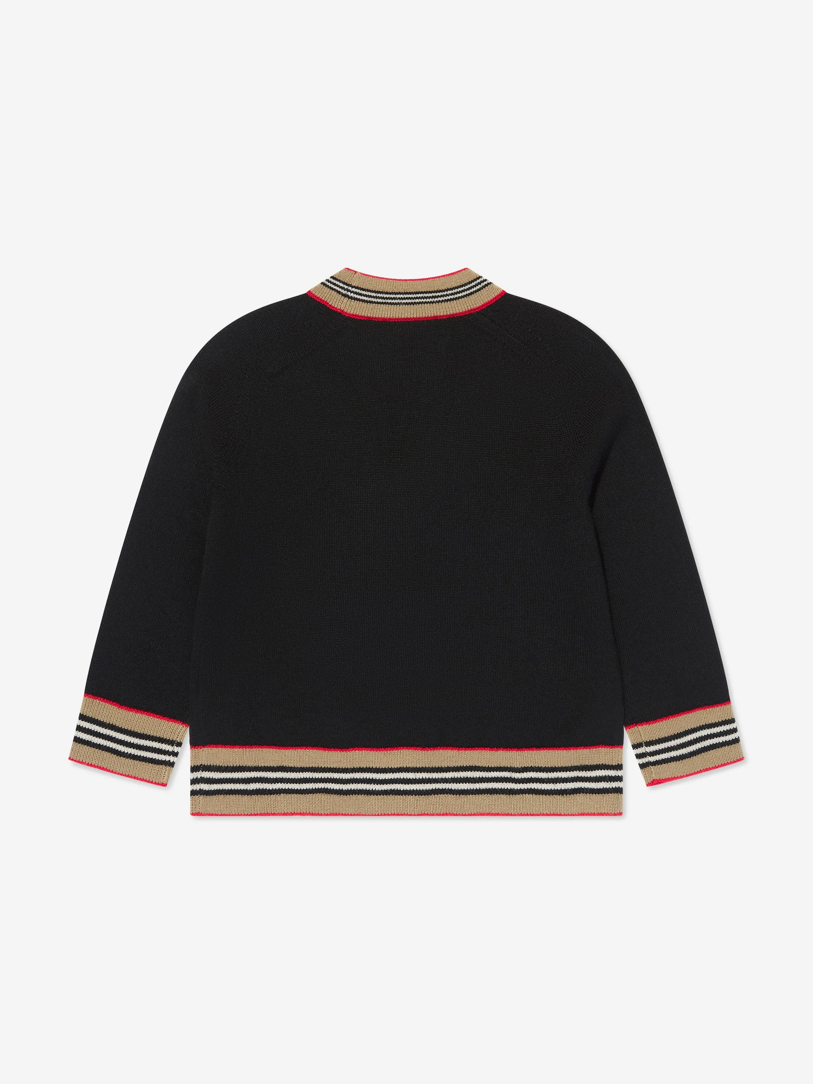 Burberry Baby Boys Graham Cardigan in Black