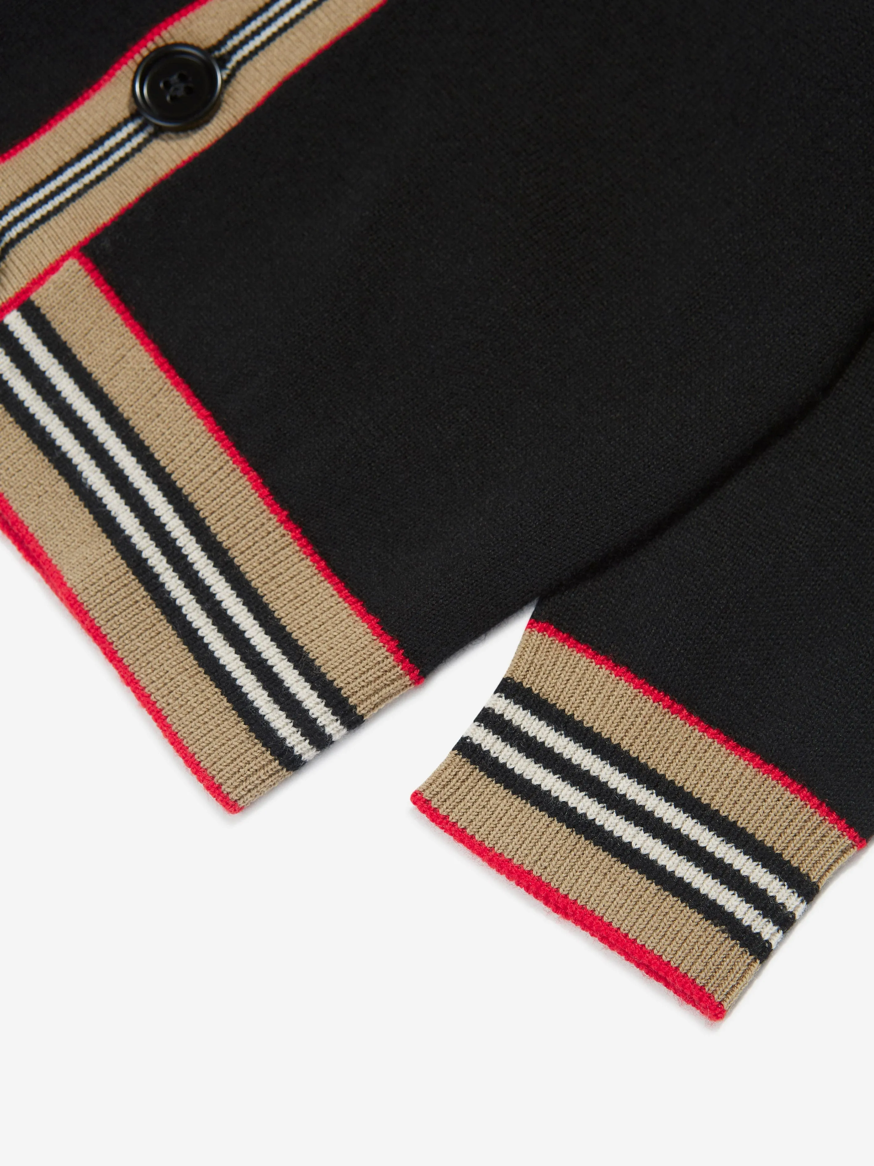 Burberry Baby Boys Graham Cardigan in Black