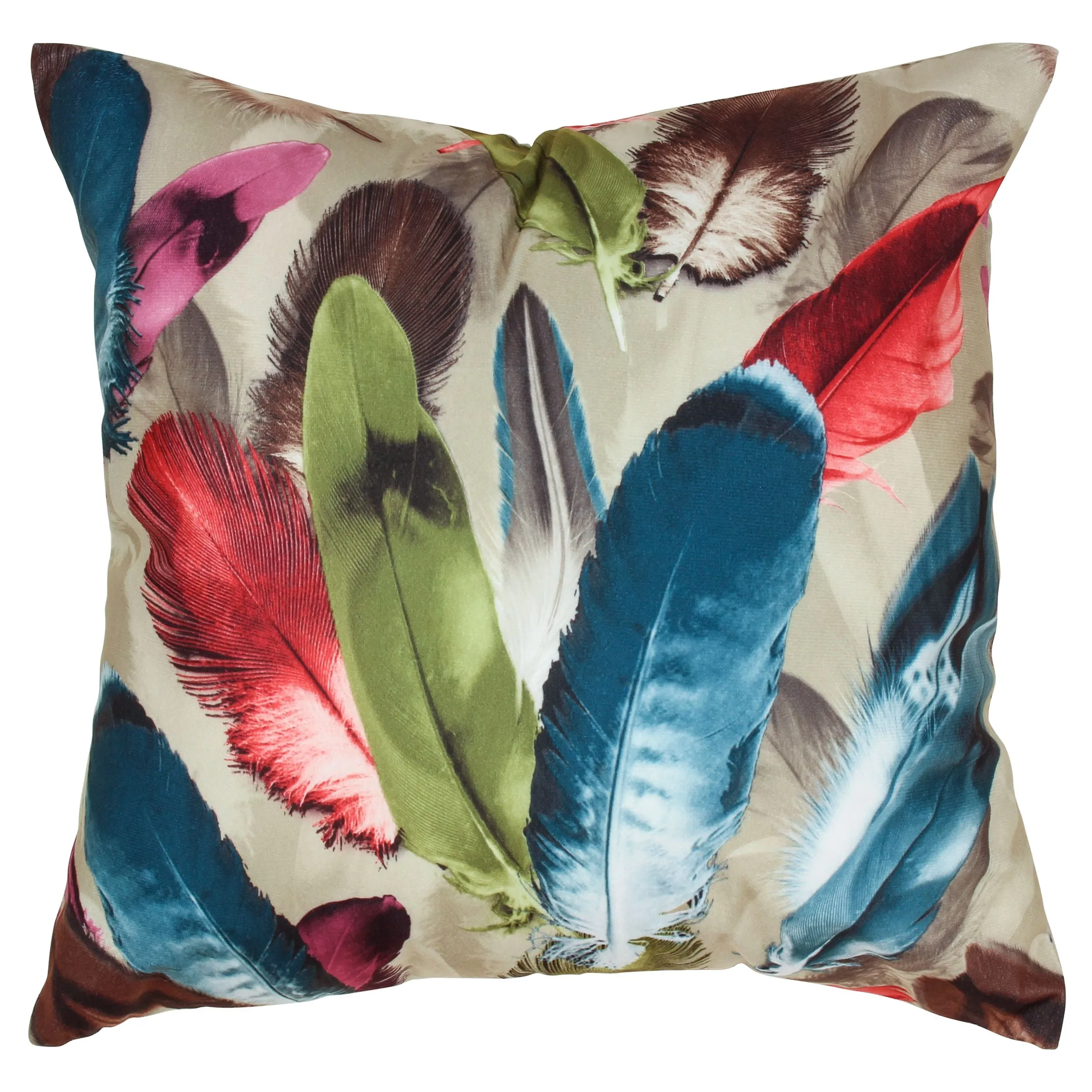 Chenille Feathers Decorative Throw Pillow Covers