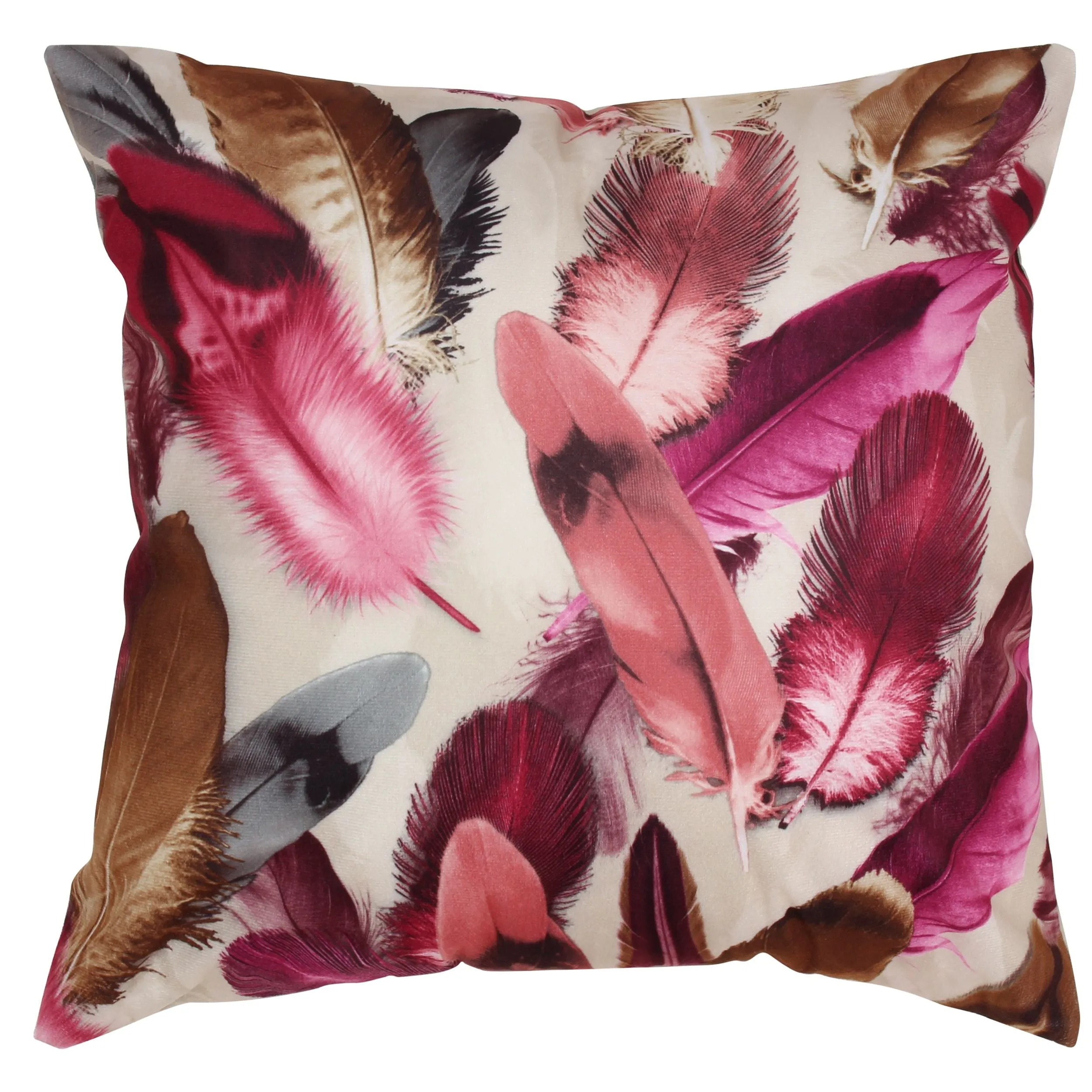 Chenille Feathers Decorative Throw Pillow Covers