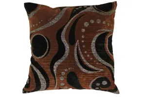 Chenille Indiana Vintage Decorative Accent Throw Pillow