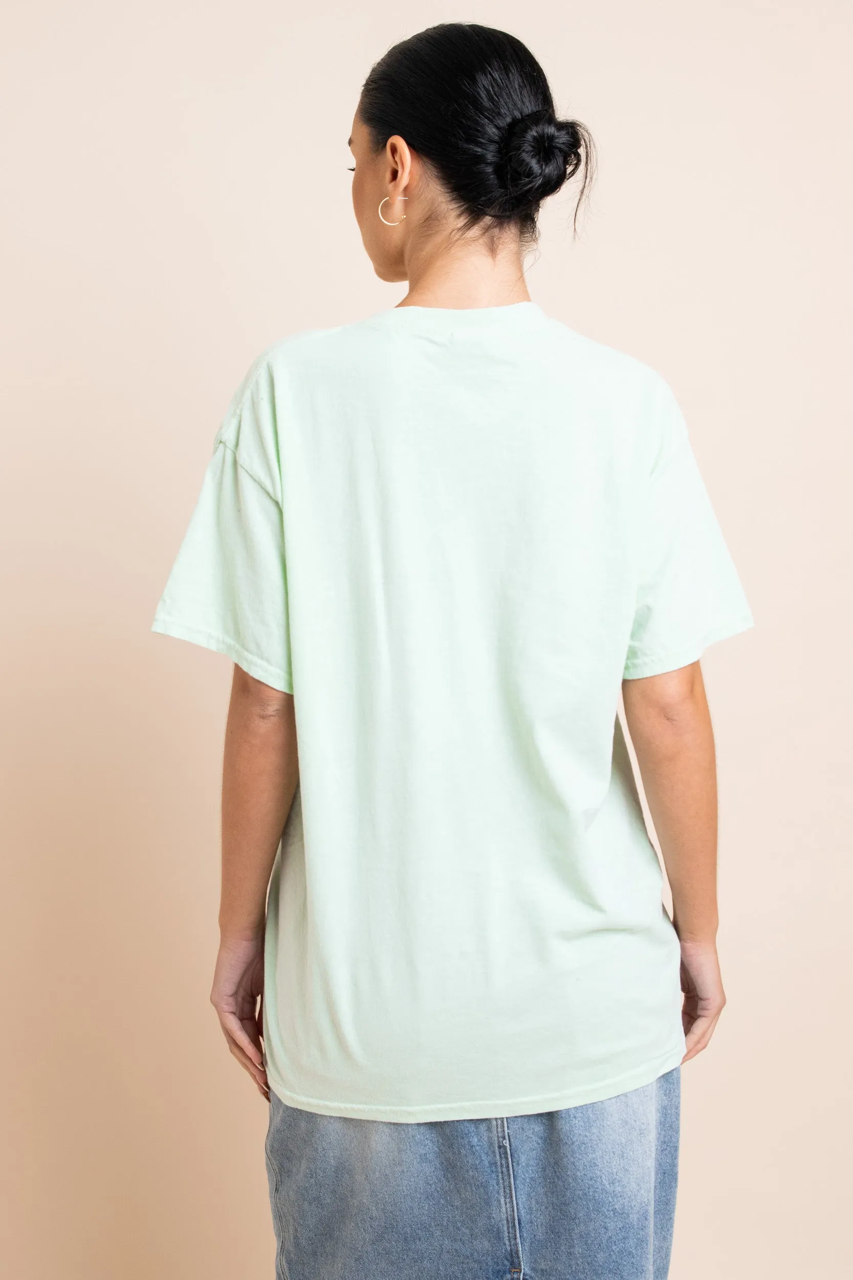 Daisy Street Tarot T-Shirt in Washed Pale Green