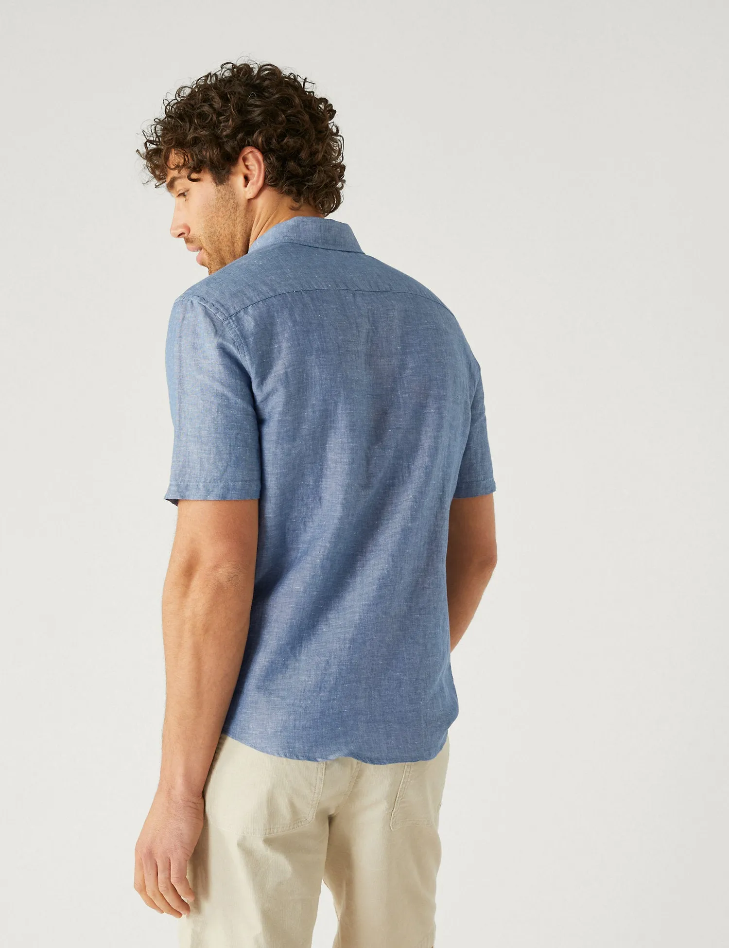 Easy Iron Linen Rich Shirt