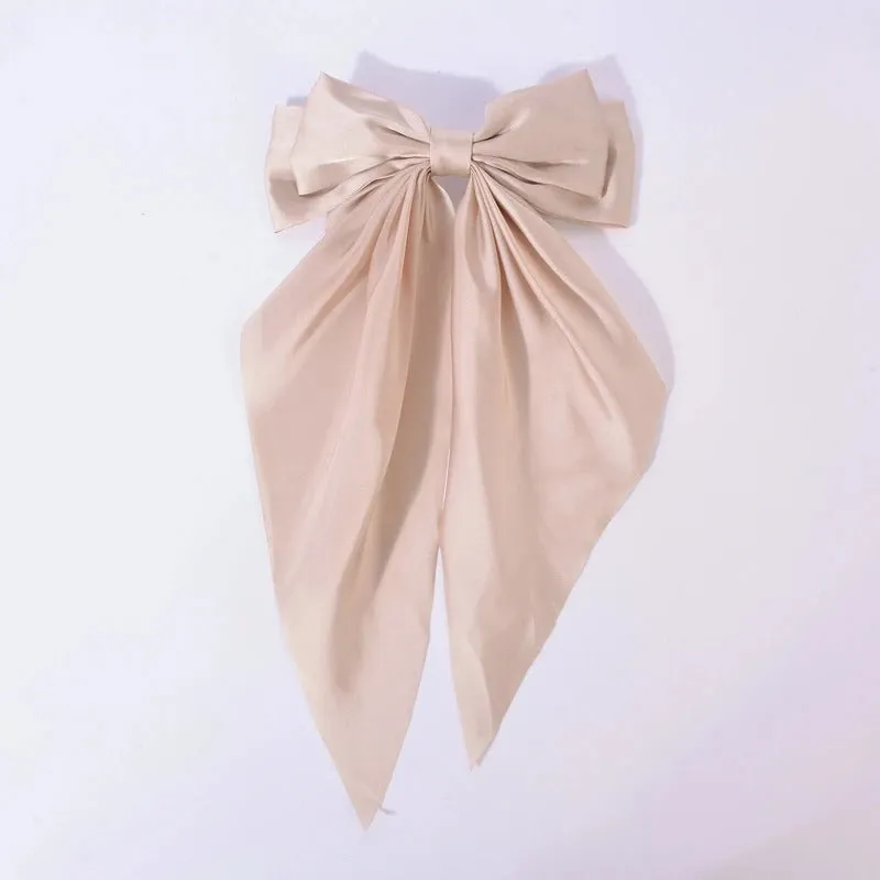 Elegant Big Stain Hair Bow