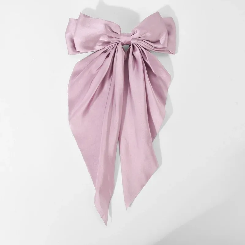 Elegant Big Stain Hair Bow