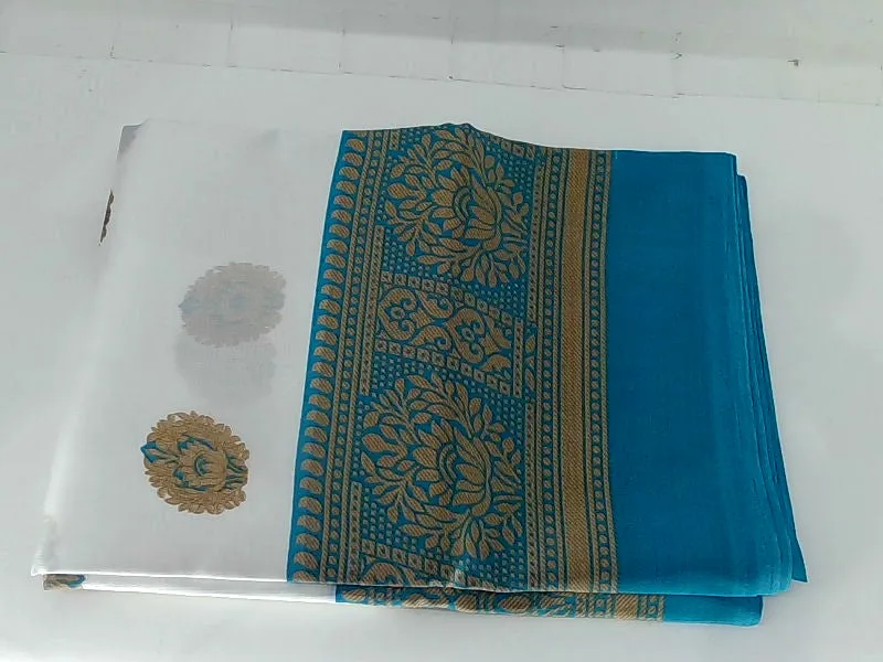 Elegant Craftstribe Silk Saree with Gold Patterns