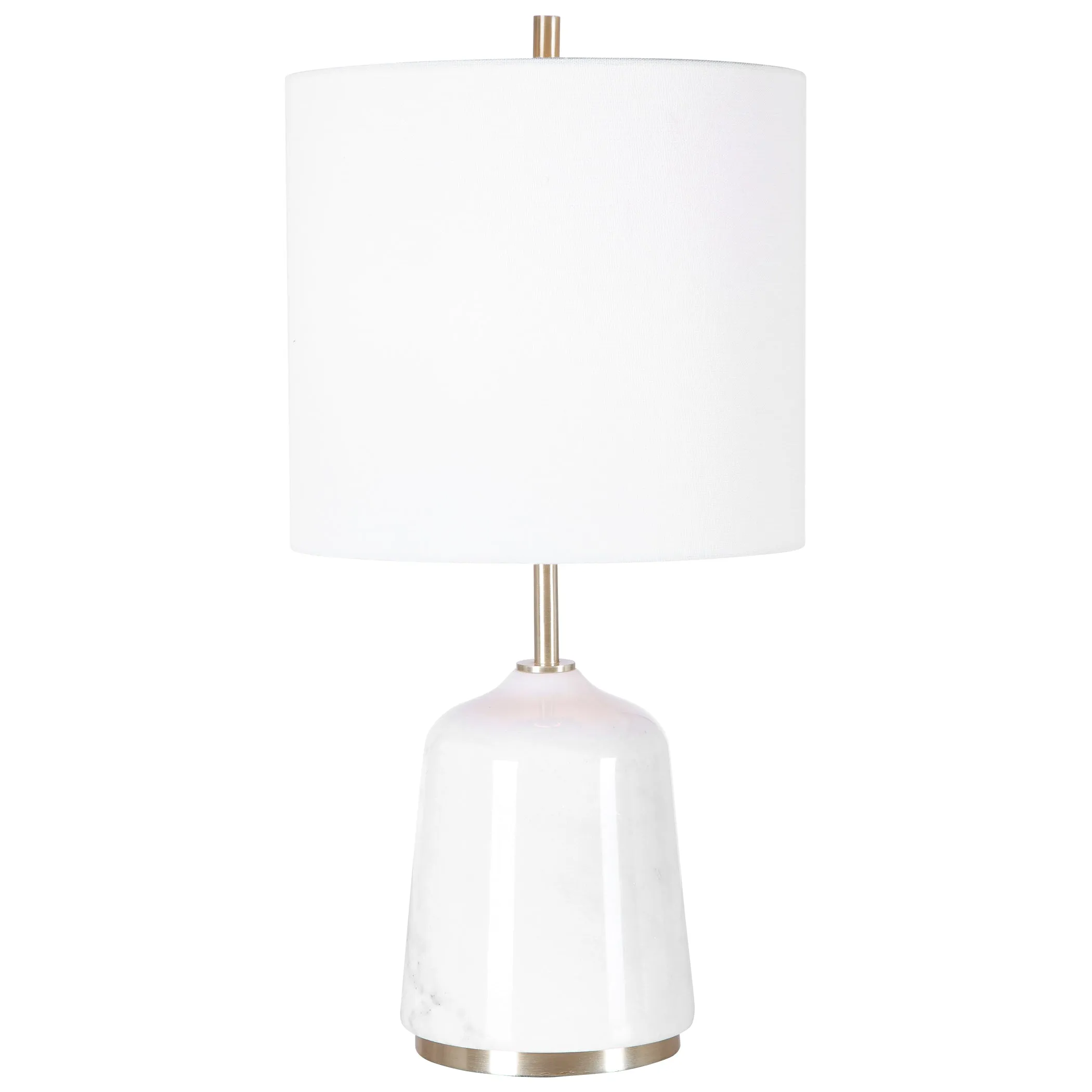 Eloise White Marble Table Lamp