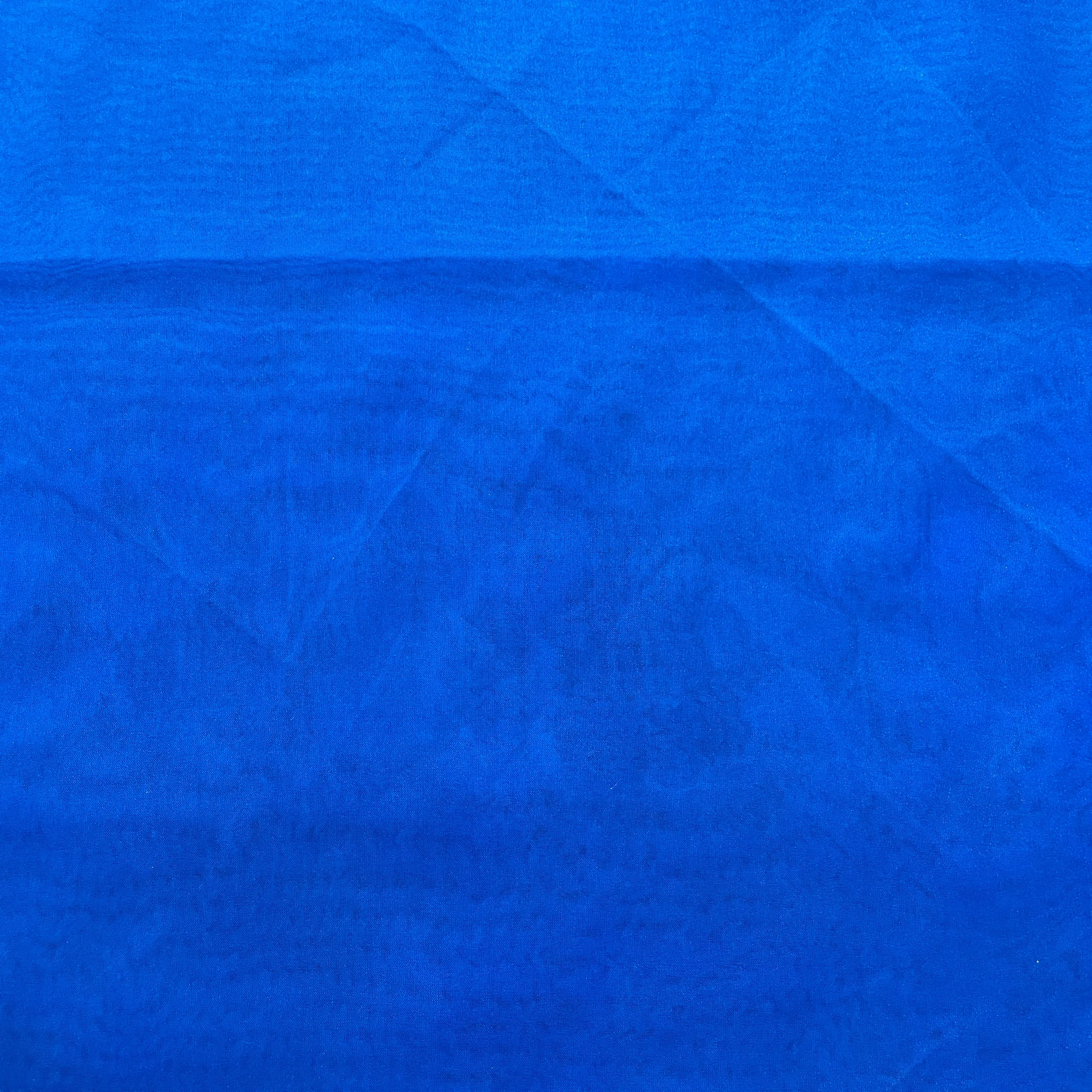 Exclusive Royal Blue Solid Organza Fabric