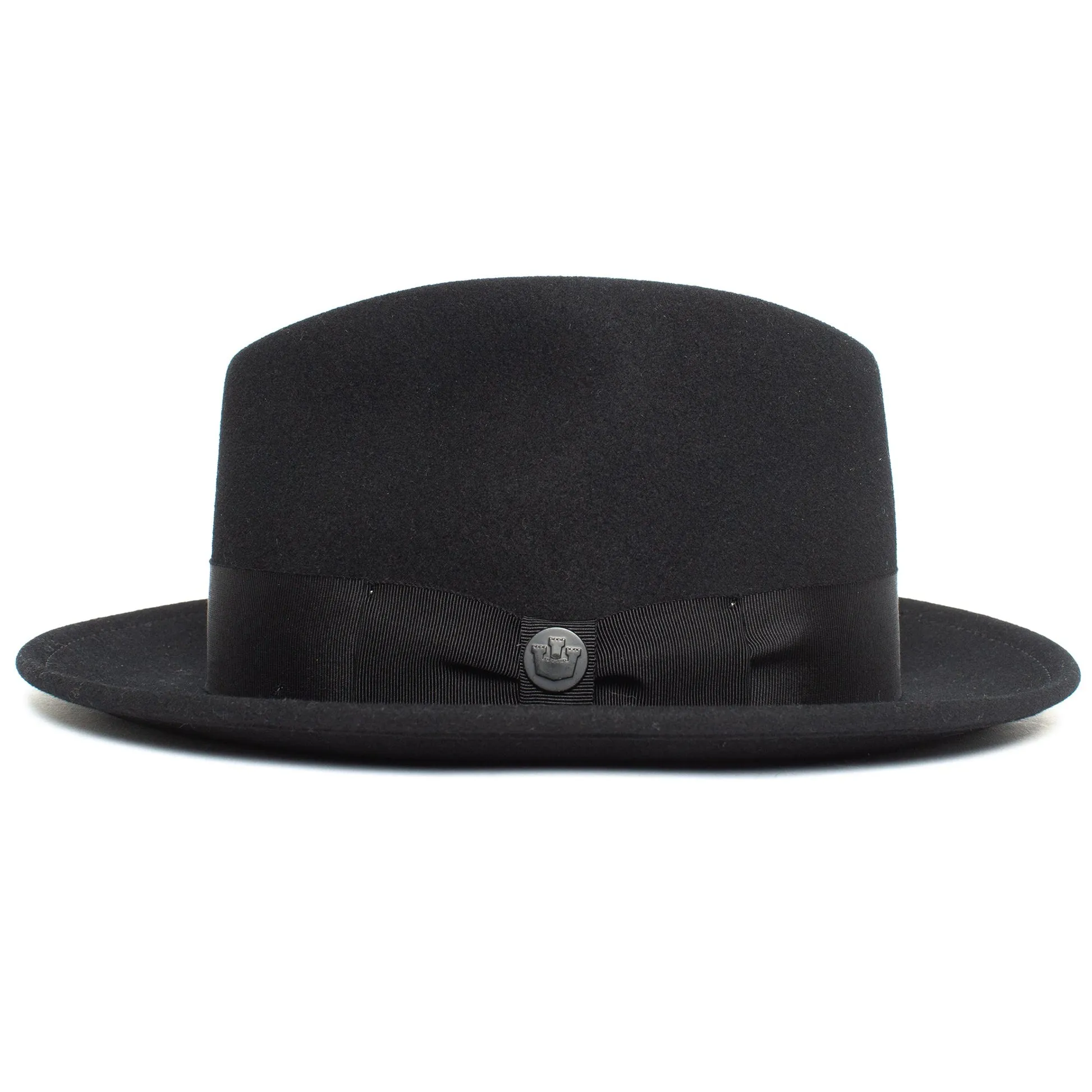 Felt Finery Series Graceful Felt Fedora Hat