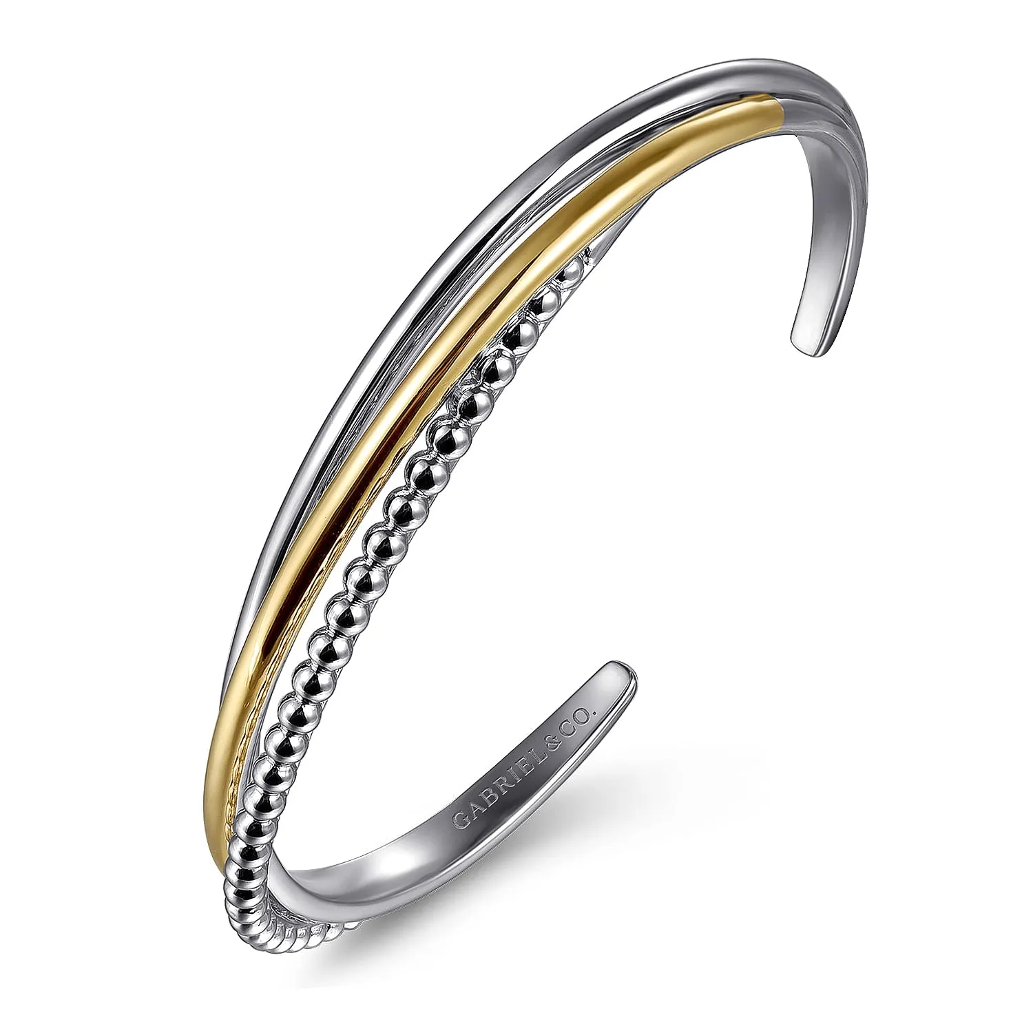 Gabriel & Co. Two-Tone Bangle Bracelet