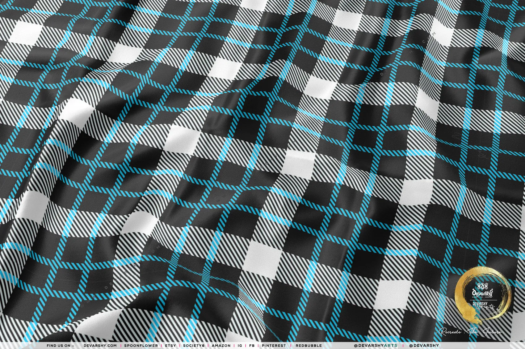 Gingham Checks Apparel Fabric 3Meters , 6 Designs | 8 Fabrics Option | Plaid Fabric By the Yard | 036