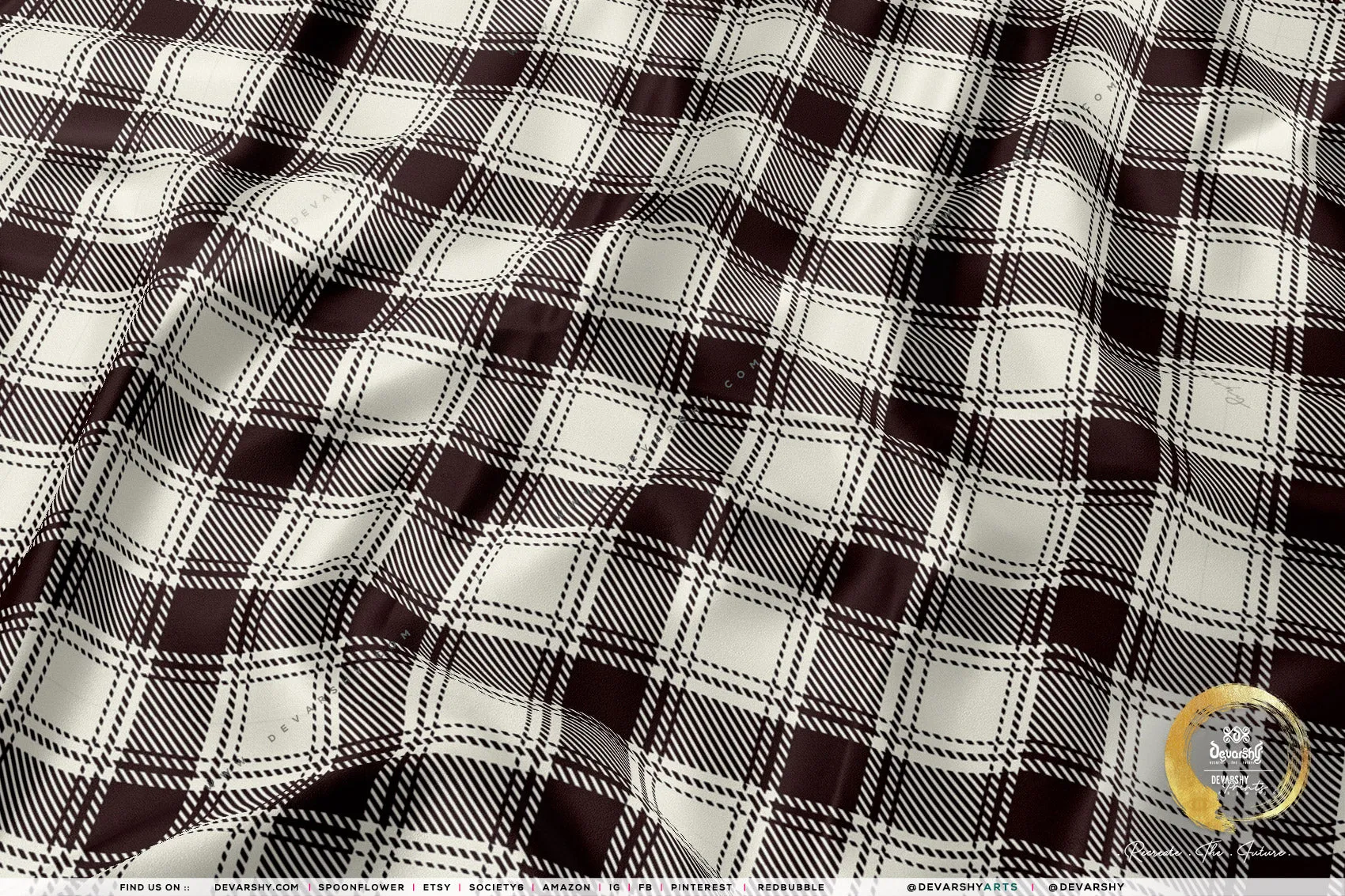 Gingham Plaid Apparel Fabric 3Meters , 6 Designs | 8 Fabrics Option | Checks Fabric By the Yard | 036