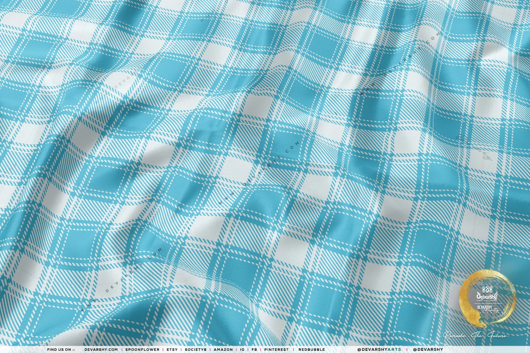 Gingham Plaid Apparel Fabric 3Meters , 6 Designs | 8 Fabrics Option | Checks Fabric By the Yard | 036