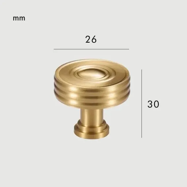 GROVE Solid Brass Knob