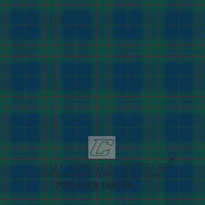 Lands End Blue Premium Tartan Kilt