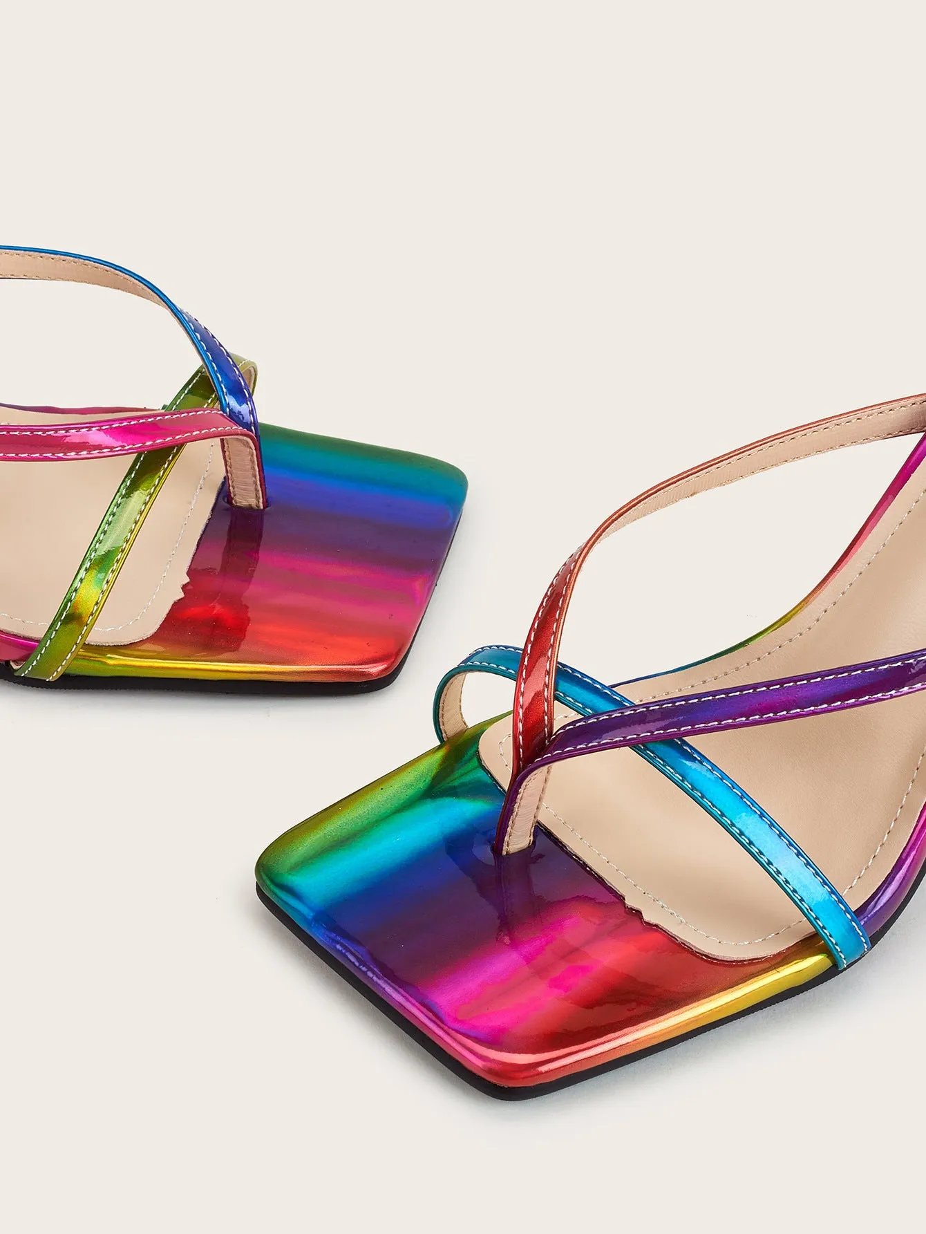 Lena's Rainbow Strides Stiletto