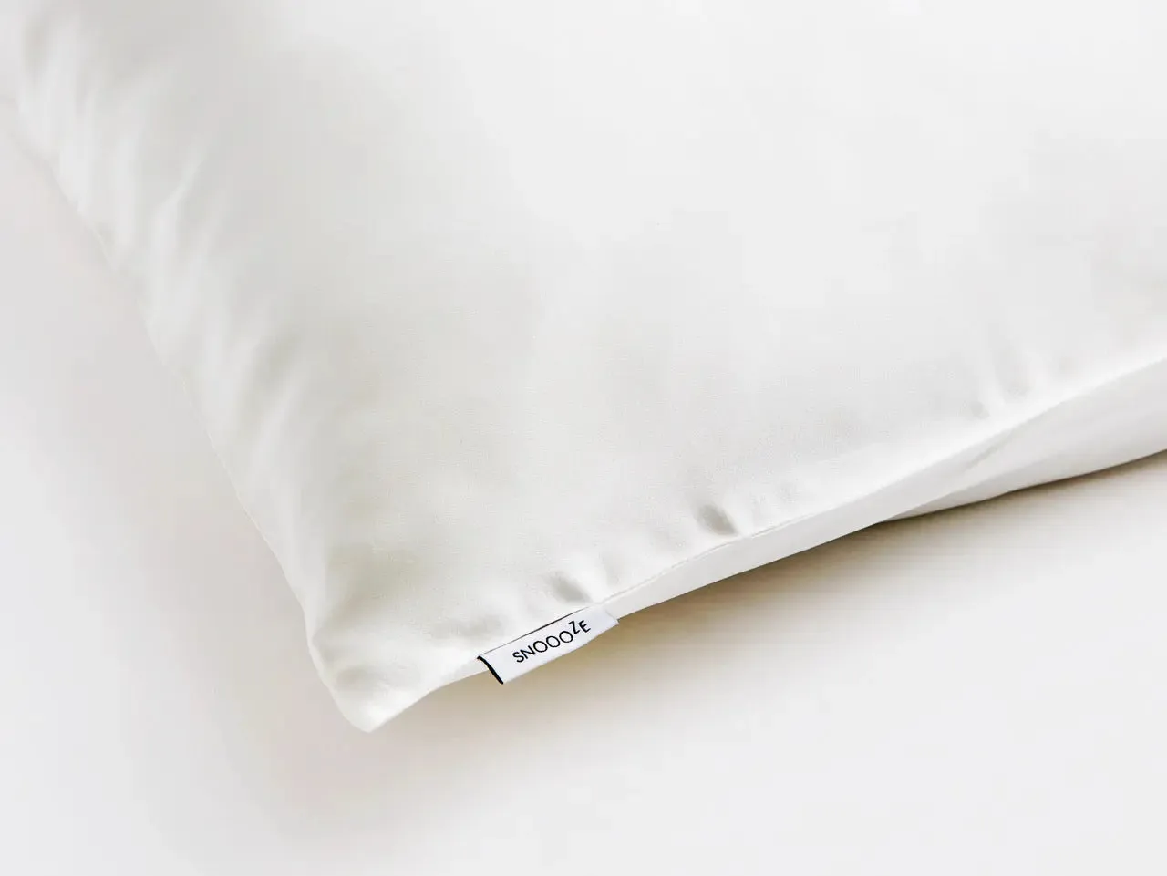 Mini Silk Pillowcase, Cream