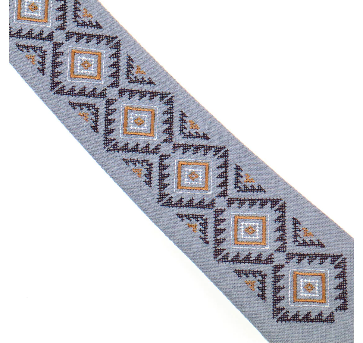 Modern Geometric Necktie - Beige