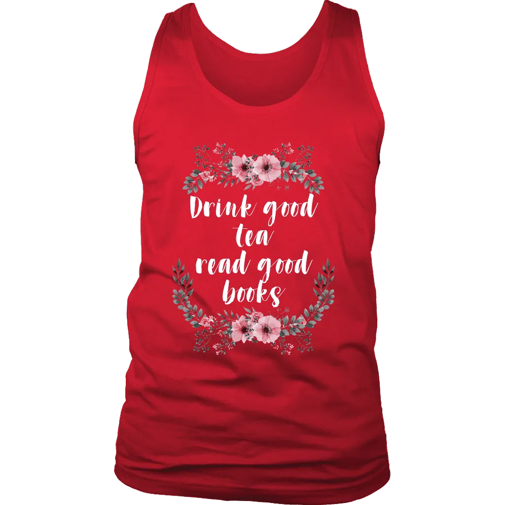 "Read Good Books" Men's Tank Top