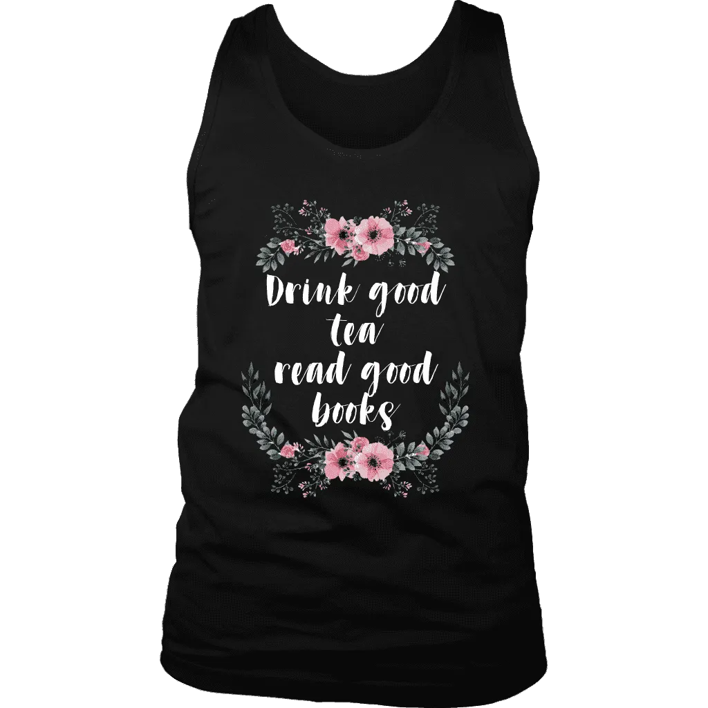 "Read Good Books" Men's Tank Top