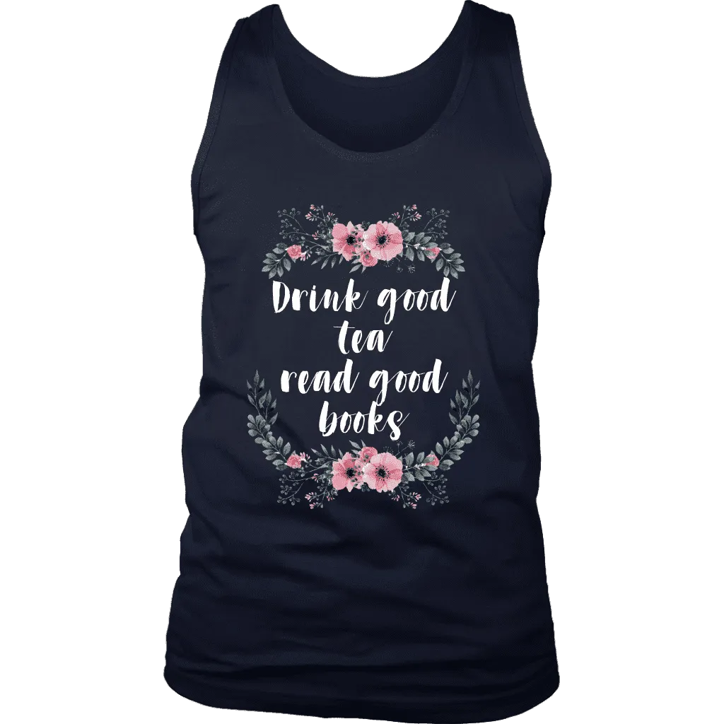 "Read Good Books" Men's Tank Top