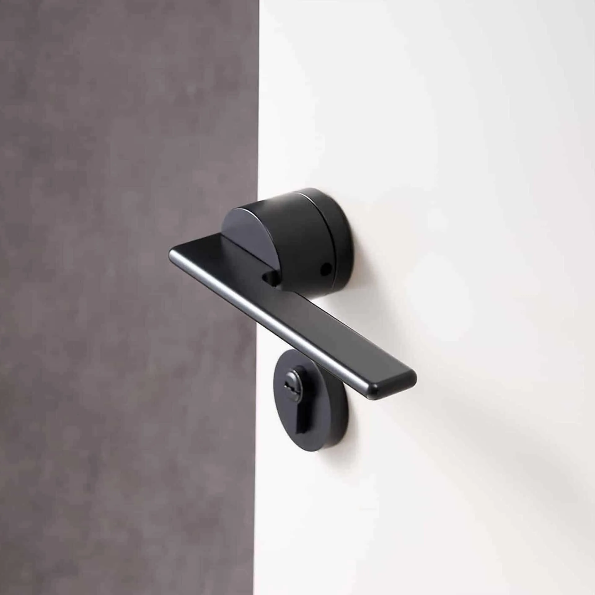 SABANI / Solid Brass Lever Door Handles & Lock Set