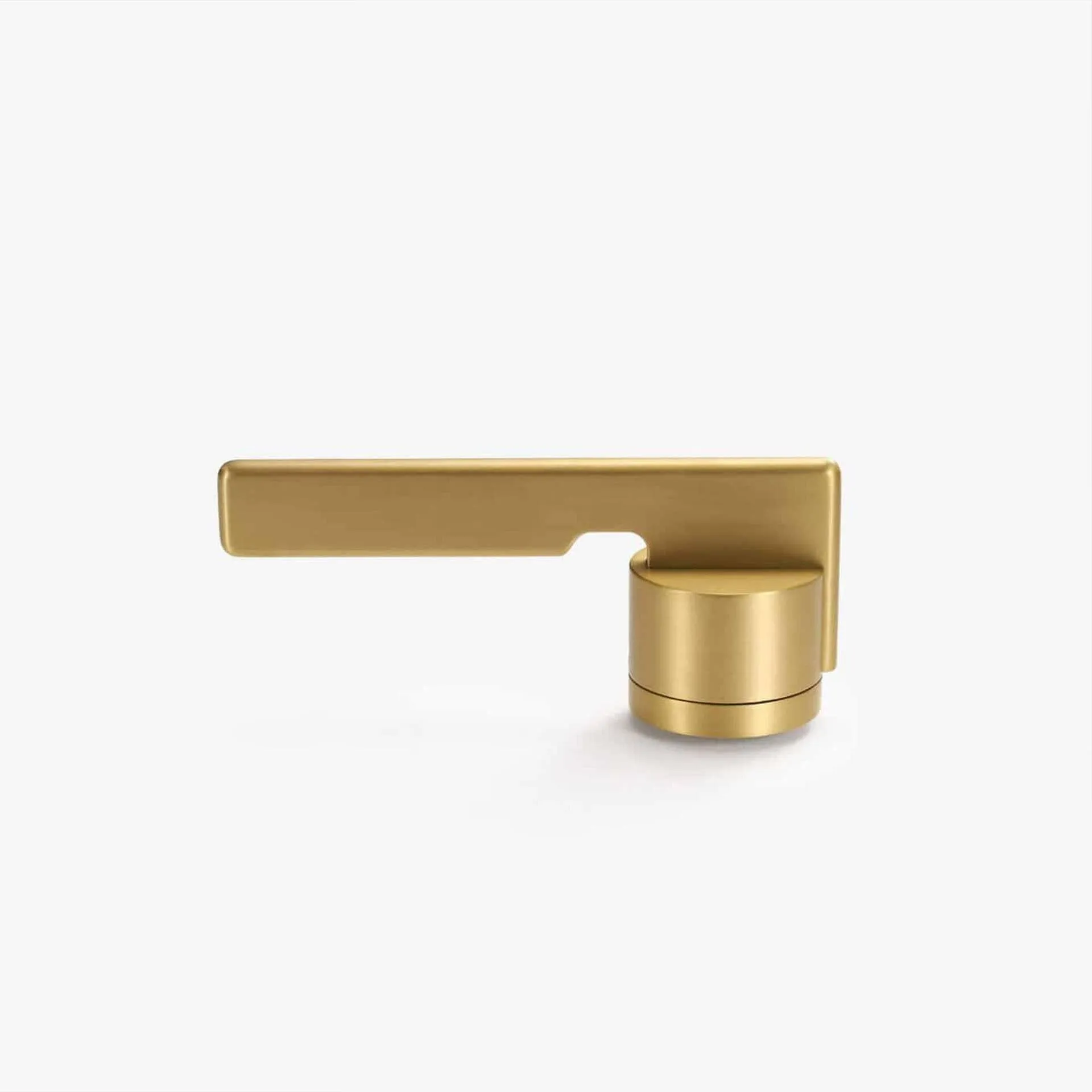 SABANI / Solid Brass Lever Door Handles & Lock Set