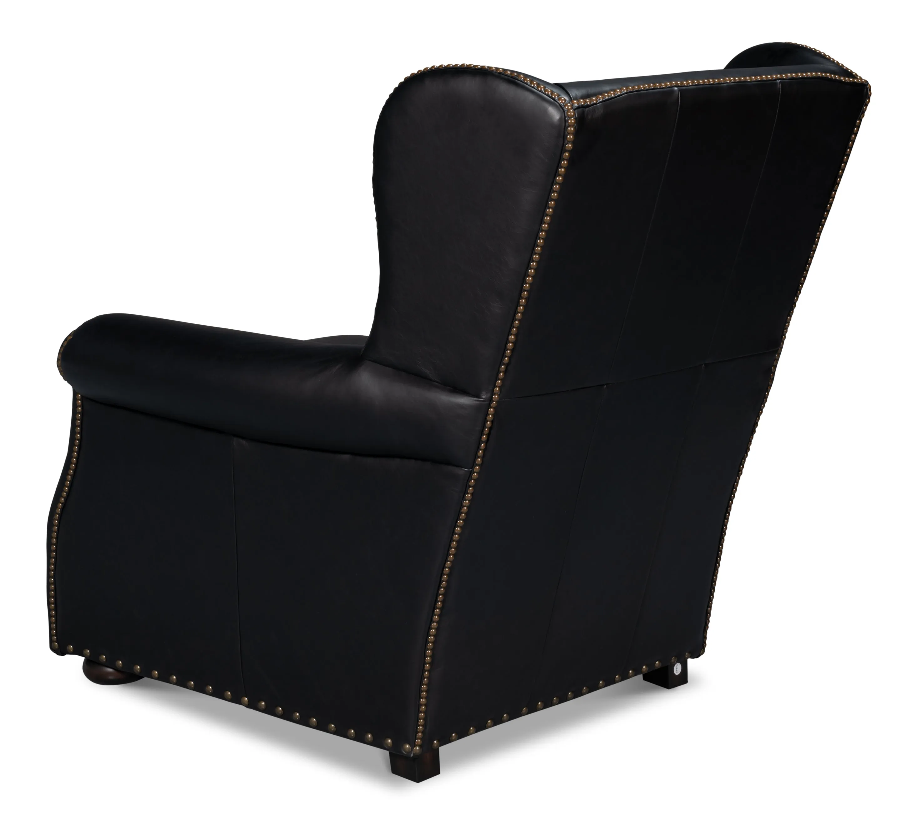 Sarreid - London Dry Accent Chair  Onyx Black - Black - Contemporary