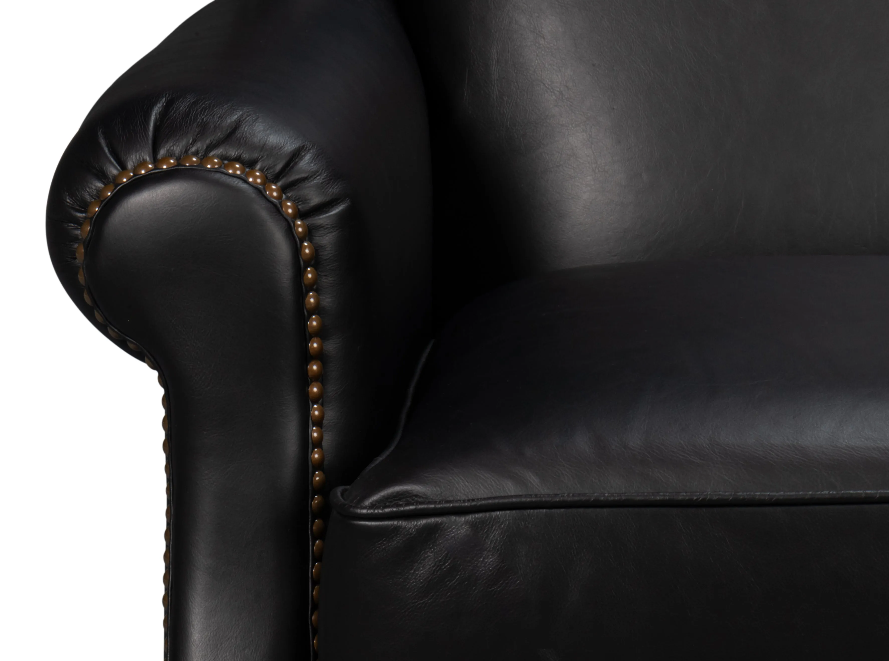 Sarreid - London Dry Accent Chair  Onyx Black - Black - Contemporary