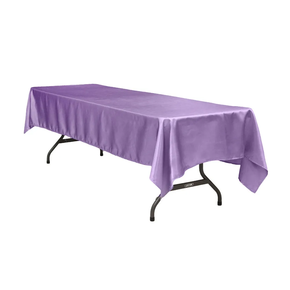 Satin Rectangular 60"x120" Tablecloth - Victorian Lilac/Wisteria