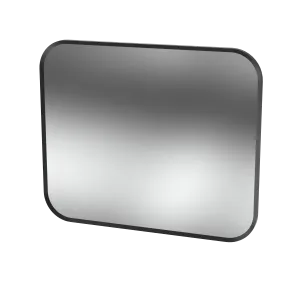 Soji Black 600x750 Framed Mirror