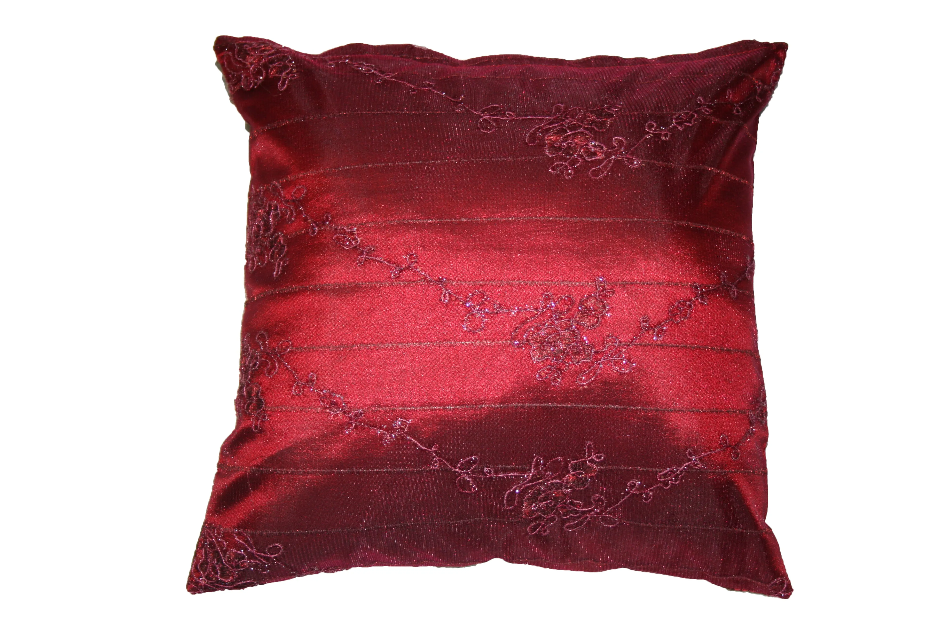 Swiss Embroidered Lace Decorative Decorative Accent Throw Pillow